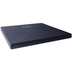 EcoPad Black Plastic Pad, 38 x 42 x 3"