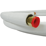 Ductless Lineset, 1/4" x 5/8" x 100', 1/2, White EZ-PULL