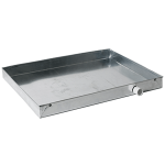 Condensate Metal Drain Pan, 26 x 48 x 2", 26 ga