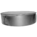 End Cap, No Crimp, 6"