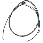 Crankcase Heater, Band, 70W, 240V, 33.7-36.7"